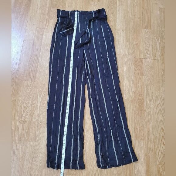 Ten Sixty Sherman Paperbag Tie Waist Pants - size Small in Black - Picture 11 of 15